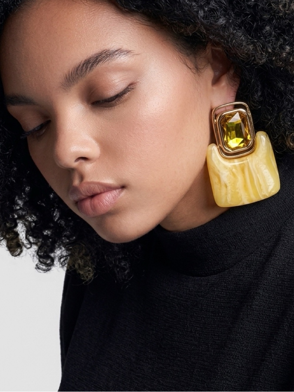 Statement Chunky Avan Garde Drop Earrings
